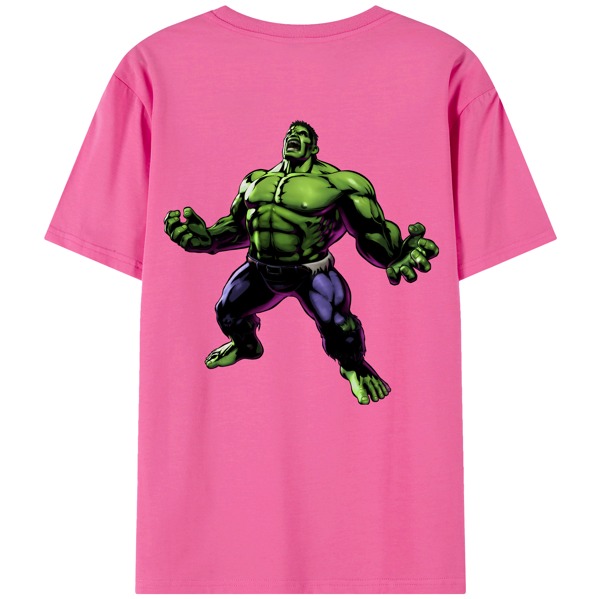 （画像用） アベンジャーズ The Avengers レディース半袖Tシャツ(バックプリント)